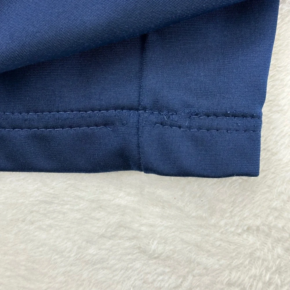 Y2K VTG Adidas Track Pants Mens Navy Blue 3 Stripe Regular S Navy 03'